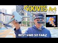 Easy & Light Weight Head Mounted Display GOOVIS Art Review⚡Drone, Android, iOS, PC, Mac | 3D Cinema