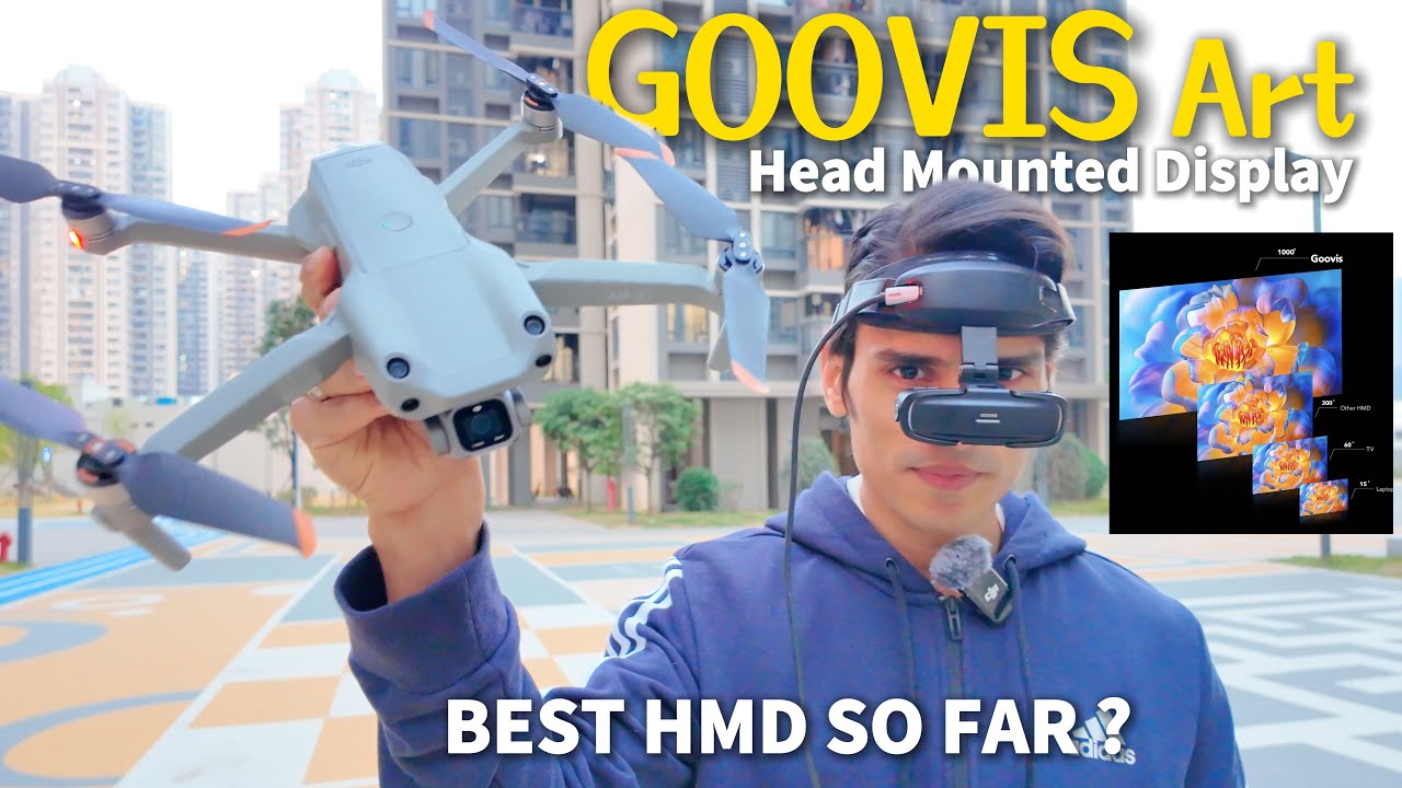 Easy & Light Weight Head Mounted Display GOOVIS Art Review⚡Drone 
