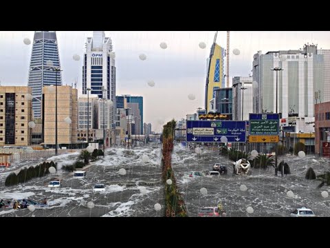 Natural disasters strike Saudi Arabia in the Holy month of Ramadan! floods and hail