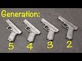 Glock 19 Gen 5 vs Gen 4 vs Gen 3