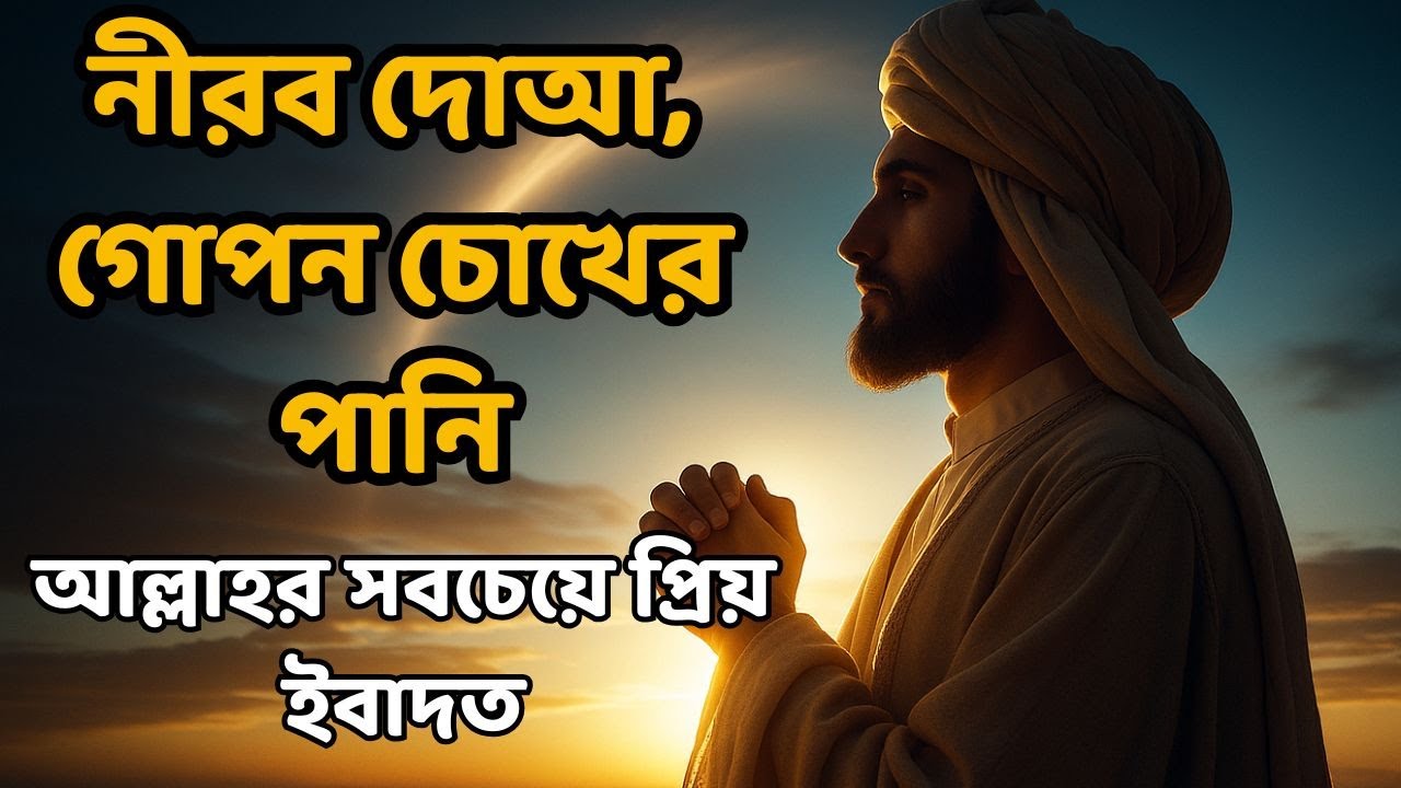 নীরব দোআ, গোপন চোখের পানি—আল্লাহর সবচেয়ে প্রিয় ইবাদত#Essence of Islam
