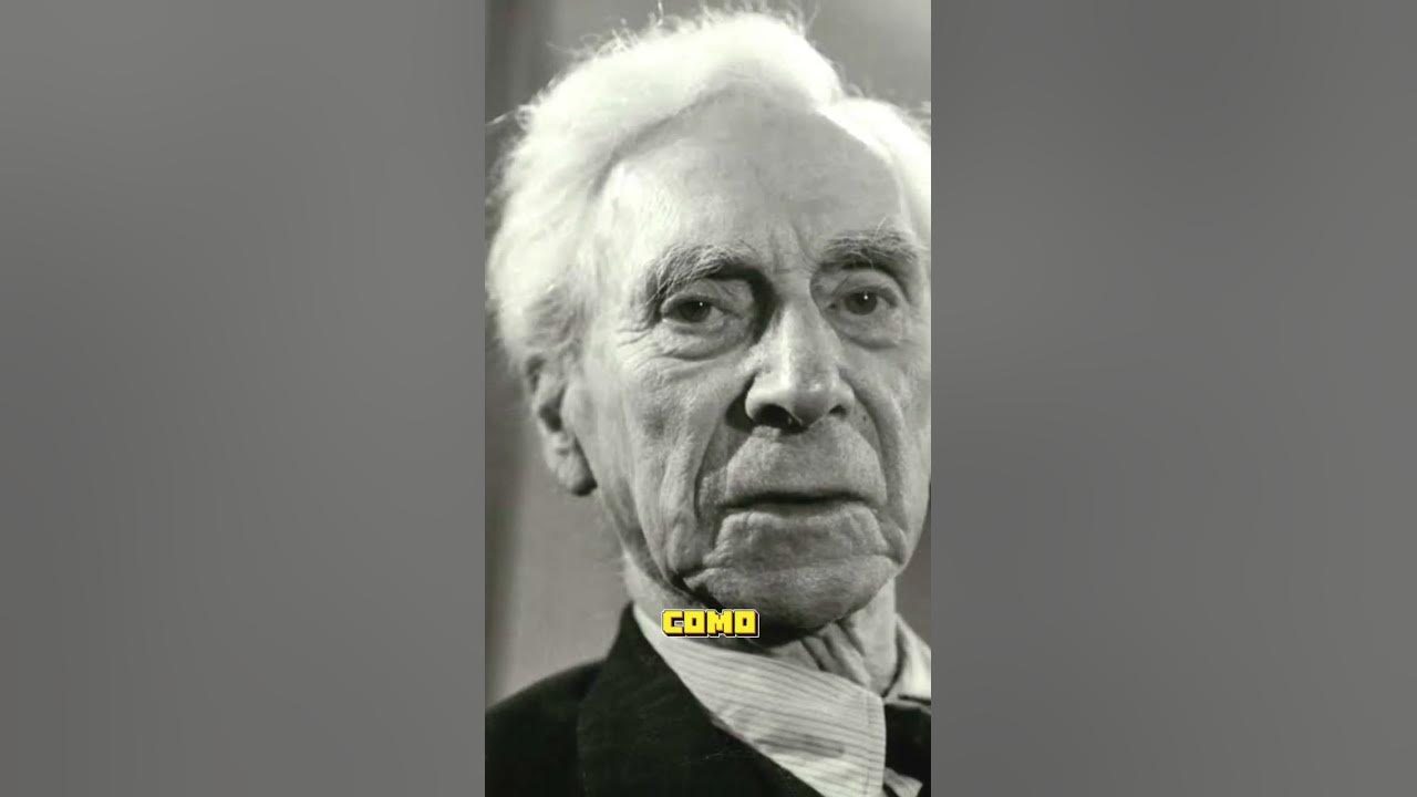 Quem foi Bertrand russel filosofiaRussel philosopher YouTube