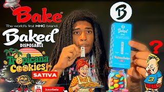 HHC BAKED 1GRAM Disposable vape Review!! 