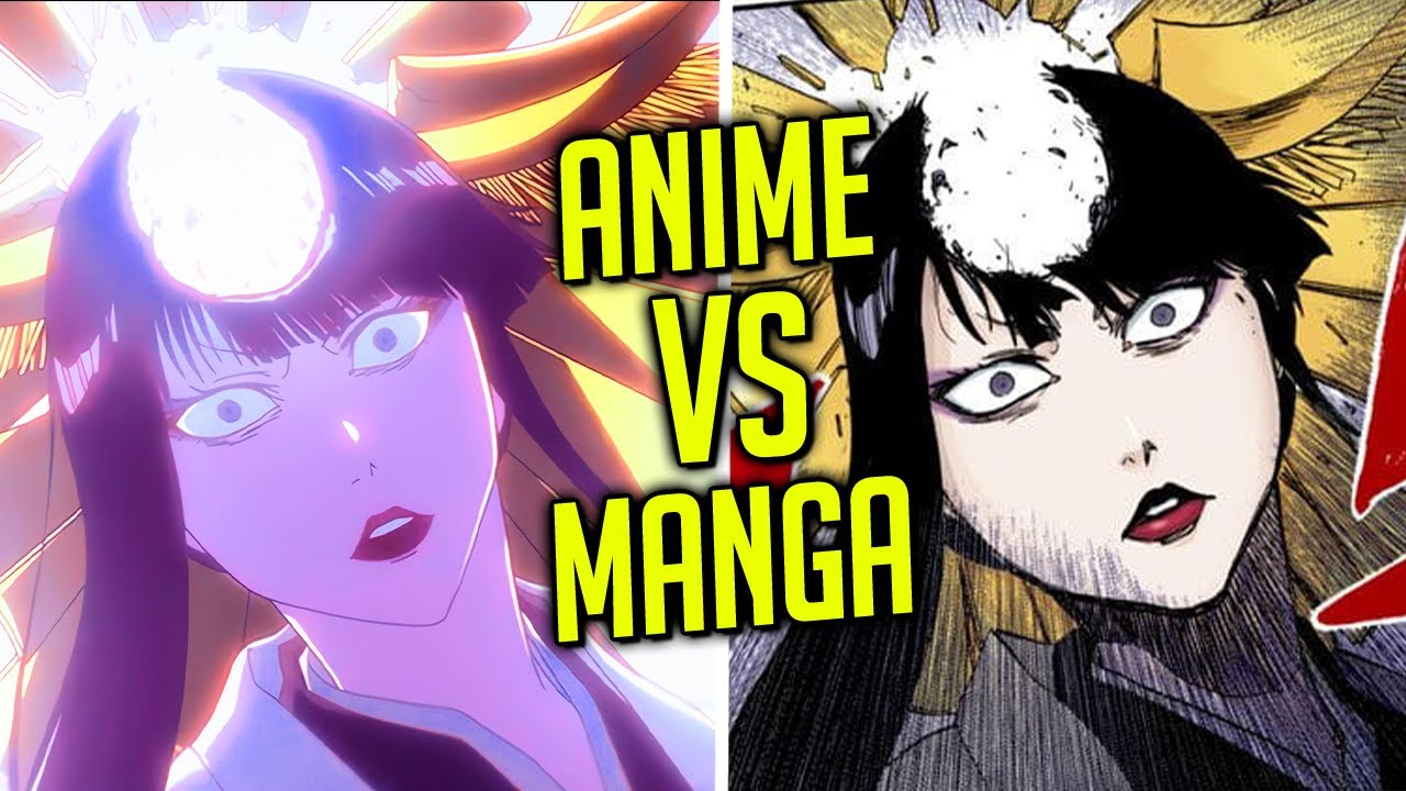 Bleach Differences between Manga and Anime 