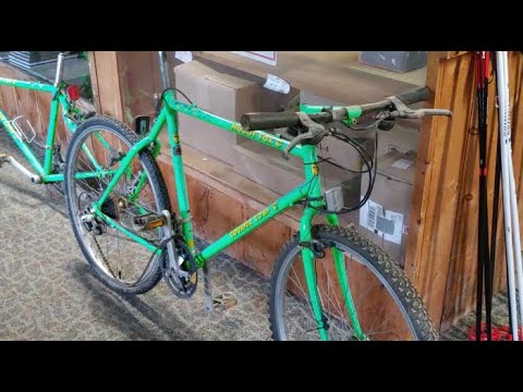 Vintage MTB Muddy Fox pt1 - YouTube