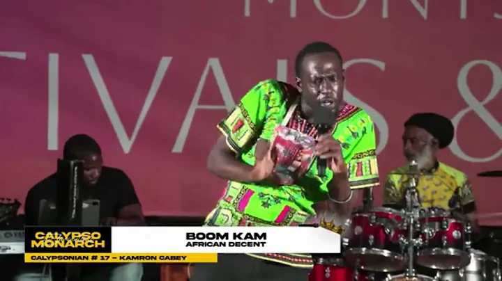 2025 Montserrat Carnival Calypso Eliminations - Boom Kam - African Descent
