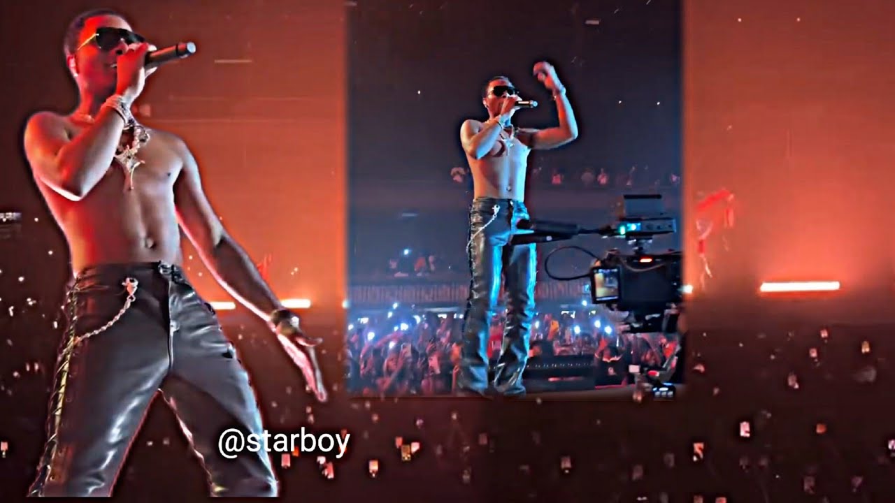 Wizkid made history at Tribeville Festival   Minnesota🇺🇲 with his Hit songs back to back