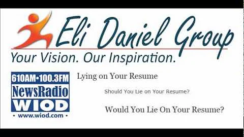 Lying on Your Resume