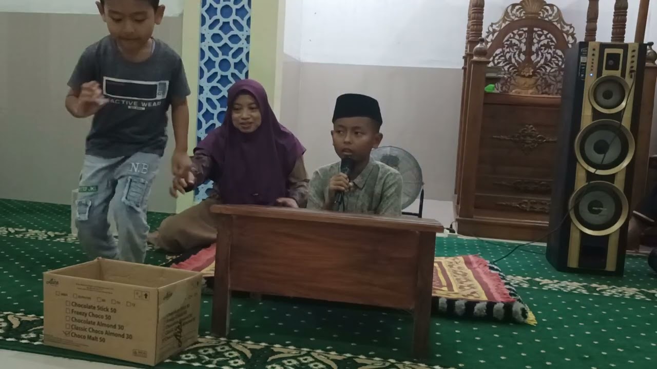ACARA. KHATAMAN AL-QUR'AN MASJID AL-ISLAH KP. CEMPEH DESA SOBANG KECAMATAN SOBANG KAB.  PANDEGLANG 