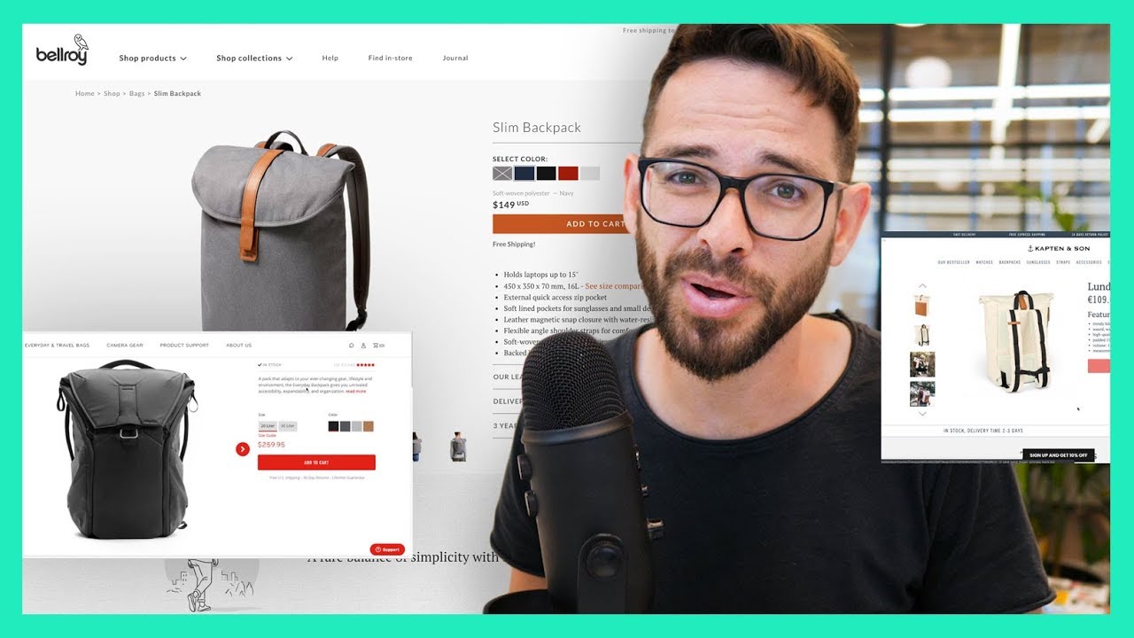 Backpacks Websites Review - YouTube