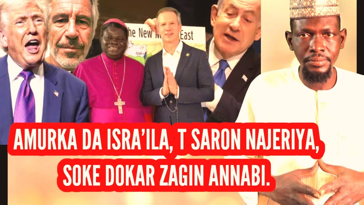 Amurka da isra'ila hana najeriya kashe wanda ya zagi Annabi,neman kudi da tsaronmu. 