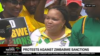 Protests against Zimbabwe sanctions: Sipho Stuurman updates