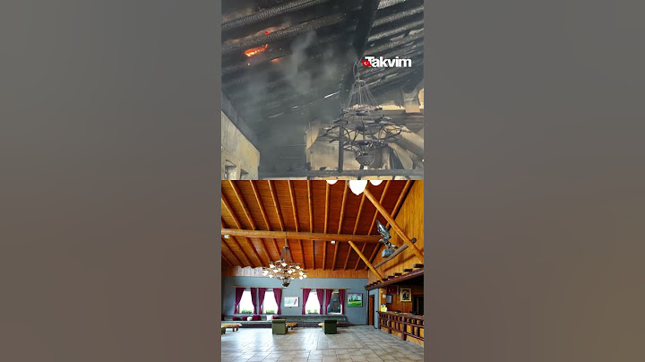 Bolu'da Kartalkaya Kayak Merkezi'nde yanan otelin yangın öncesi ve sonrası görüntüleri ortaya çıktı