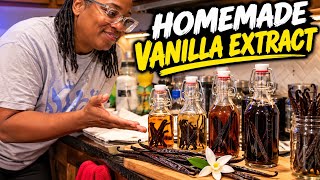 How to Make Vanilla Extract at Home | 3 Easy Flavors