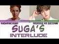 HALSEY - 'SUGA'S Interlude' feat BTS SUGA [ПЕРЕВОД НА РУССКИЙ/ТЕКСТ/КИРИЛЛИЗАЦИЯ Color Coded Lyrics]