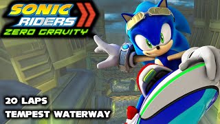 Sonic Riders Zero Gravity: Tempest Waterway (20 Laps)