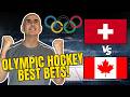 Men's Olympic Hockey: Canada vs Switzerland Best Bets! | Hockey Picks &amp; Predictions