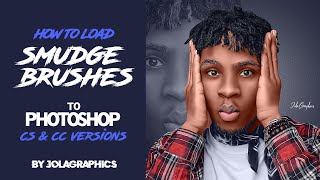 How to Load Smudge Brushes to Photoshop (FREE DOWNLOAD BRUSHES)