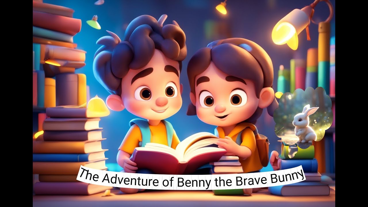 Story with a Moral | The Adventure of Benny the Brave Bunny | Story for ...