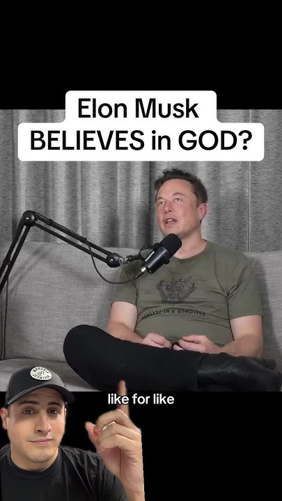 Does Elon Musk BELIEVE in GOD!? 🤯😱 #jesus #god #elonmusk #shorts - YouTube