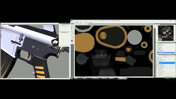 Creating a CSGO Skin (sped up)