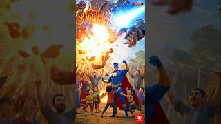 Superhero Saves The Village | 3D Hindi Short Story #hindistories #shorts