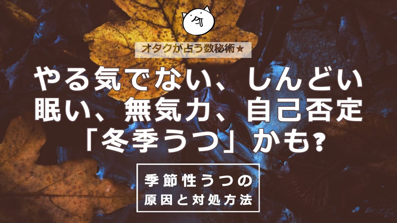 最近 なんかしんどい の原因は 私の代理で猫がいろいろ言うblog