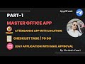 AppSheet: Office Management App! Attendance App! Checklist