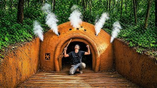 7 Days of Solo Survival: Building an Underground Shelter | Time-lapse Video