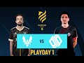 Team BDS vs Team Vitality // Rainbow Six European league 2021 - Stage 1 - Playday #1