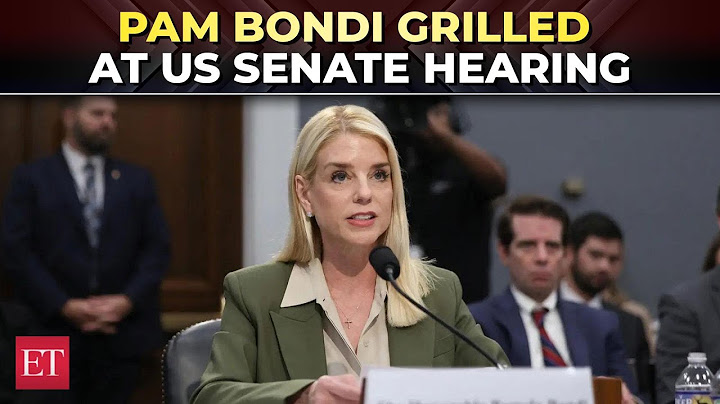 'I'm not going to tell you…': Pam Bondi grilled at US Senate hearing over ICE raids, deportations