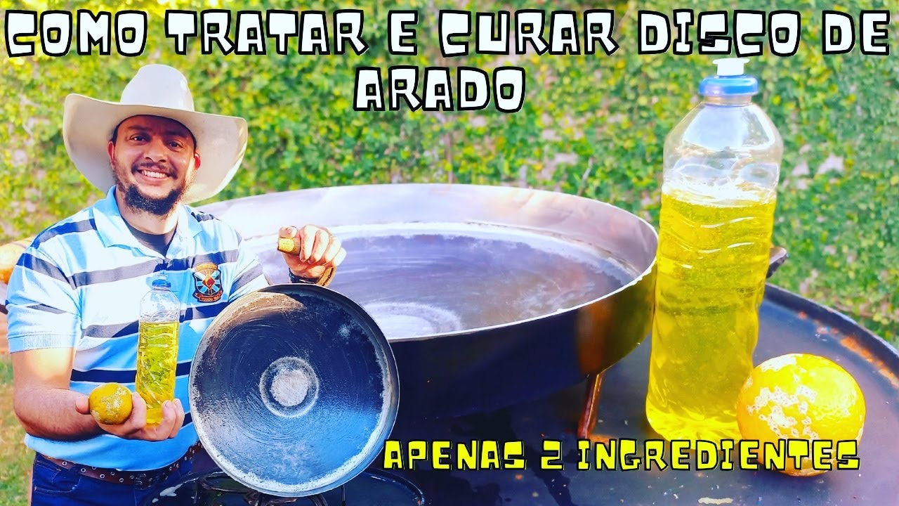 COMO TRATAR, CURAR E ARMAZENAR O DISCO DE ARADO DA FORMA CORRETA.