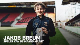 JAKOB BREUM = MARCH mėnesio žaidėjas