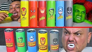 Superheroes Pringles and Soda Stories
