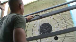 Rifle range pits