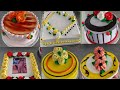 New Designs Shape &amp; Circle Cake Decorating Video | Very Delicious Jimmy Birthday Cake