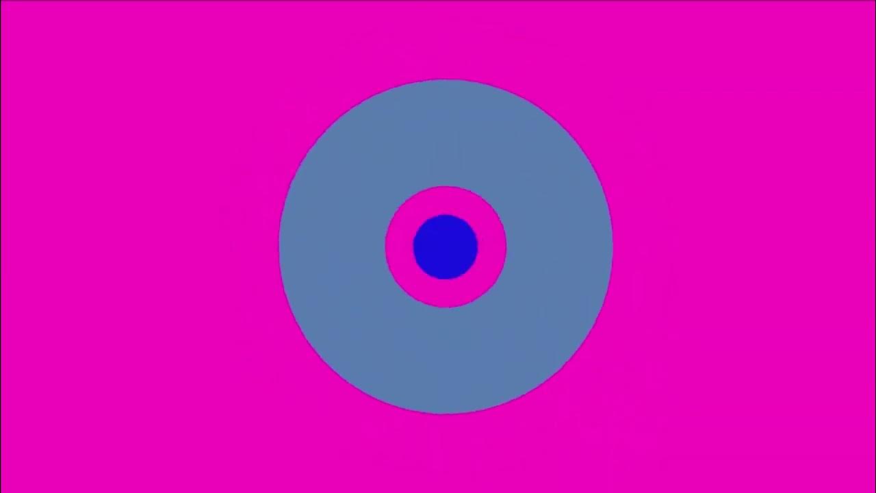 Glowing Blue Circle Mouse Pointer Glow Abstract Green Screen Pack