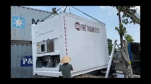 Container lạnh 10feet Thế Thanh container