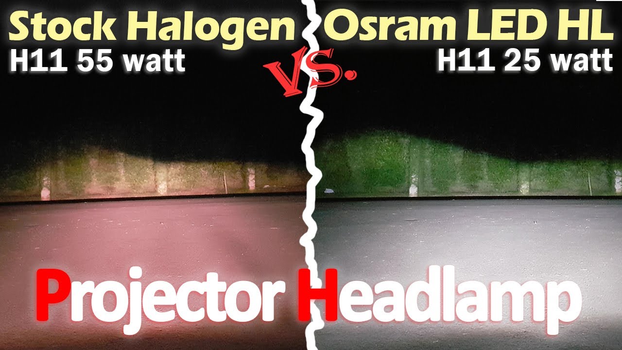  Osram H1 LEDriving HL Bright LED High Beam and Low