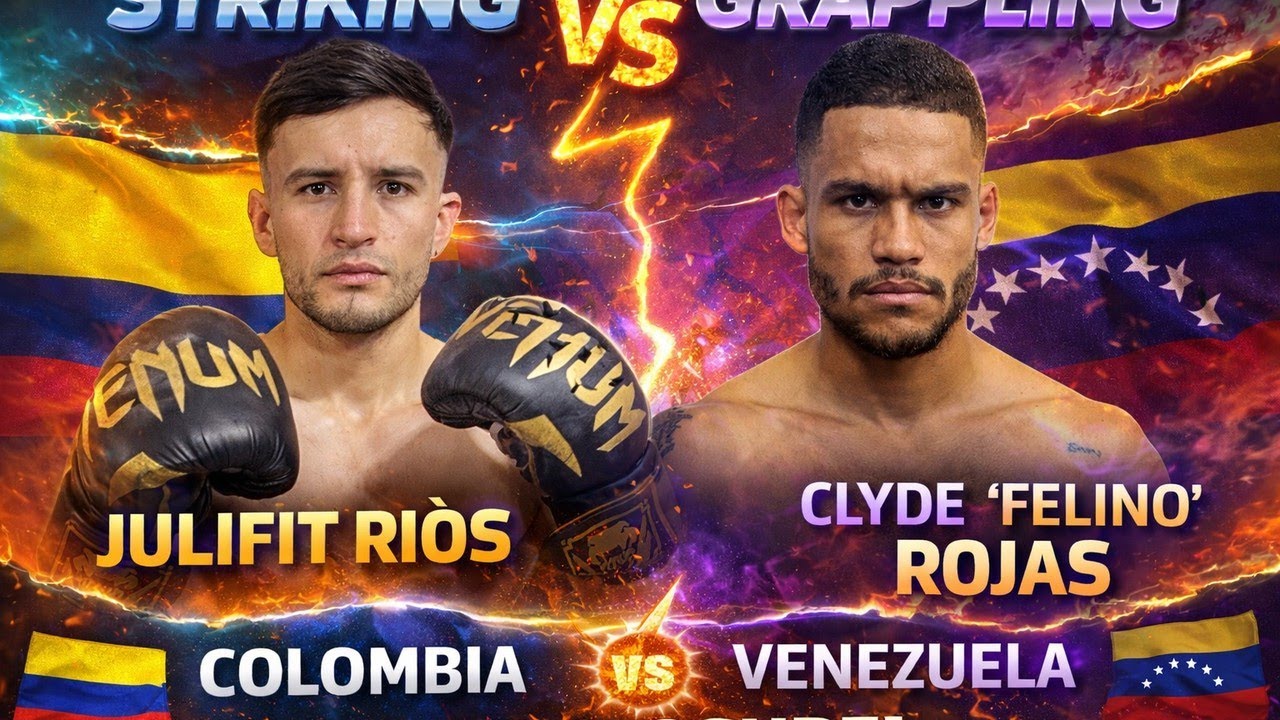 Black Pantro vs The World 2 | Pelea 14: Julifit Ríos vs Clyde “Felino” Rojas (Striking vs Grappling)