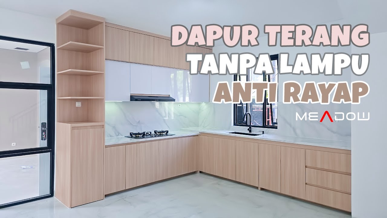 Bedah Kitchen Set Minimalis Anti Rayap