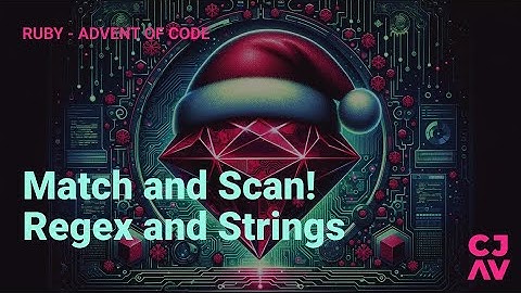 Match and Scan - Day 01 - Advent of Code 2023