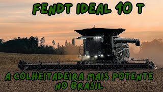 Conheça a Poderosa Colheitadeira Fendt Ideal 10T já Disponível no Brasil