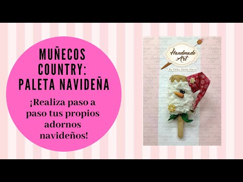 muñecos country paso a paso