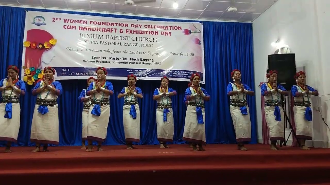 2nd women foundation celebration on 14/09/2025  at Borum Baptist Church. 