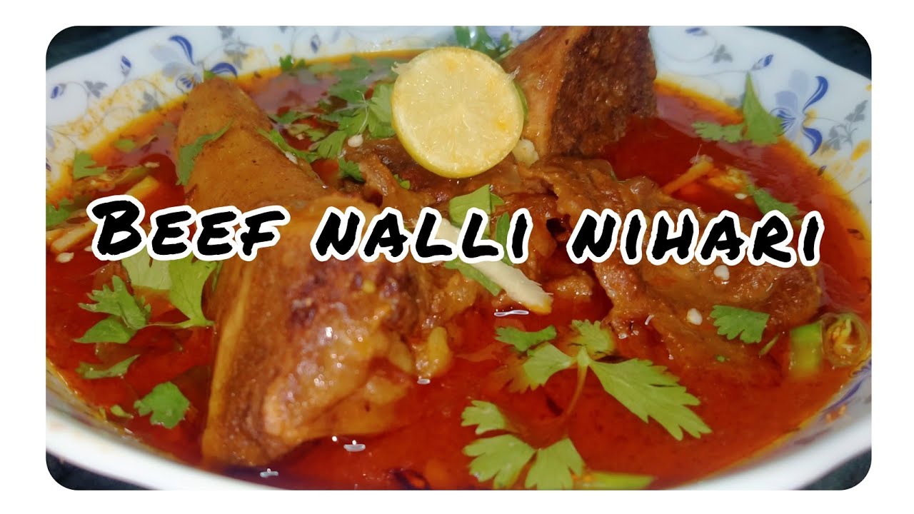 BEEF NALLI NIHARI/ homegrown YouTube