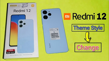How To Change Theme In Redmi 12 | Redmi 12 Me Theme Kaise Change kare | Theme Settings