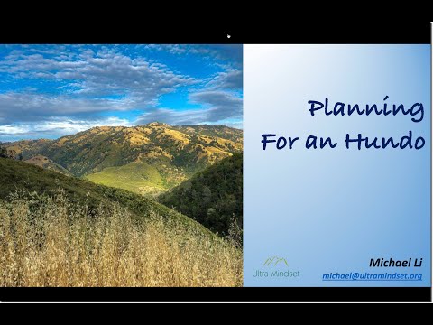 Planning for your first 100-miler with Michael Li