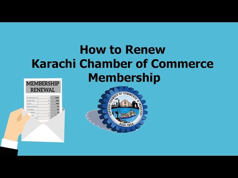 How to Renew Karachi Chamber of Commerce Membership - Procedure & Documents for KCCI Renewal