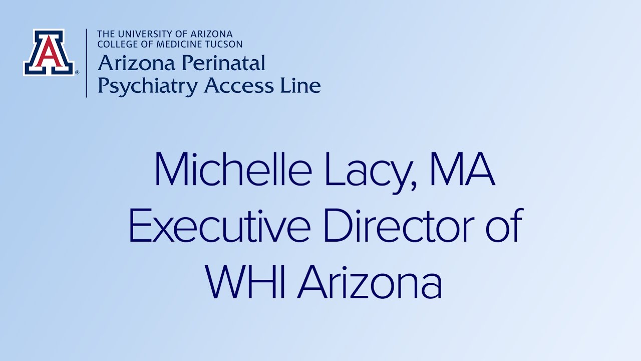 Michelle Lacy, MA, Women's Health Innovations of Arizona, on APAL